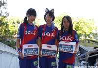 甲府＠中銀スタ（2016年5月4日）【熊本地震災害に対する義援金募金】