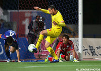 ディエゴ オリヴェイラがゴール前のこぼれ球を押し込んで先制した柏【明治安田Ｊ１ 1st 第10節 甲府vs柏】