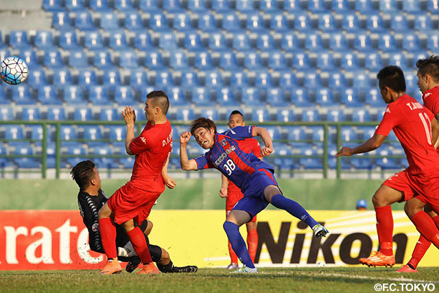 相手ゴールにあと一歩と迫った東 慶悟（FC東京）【ＡＣＬ GS MD6 ビンズオンvsFC東京】