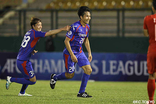 2ゴールで獅子奮迅の活躍を見せた前田 遼一（FC東京）【ＡＣＬ GS MD6 ビンズオンvsFC東京】