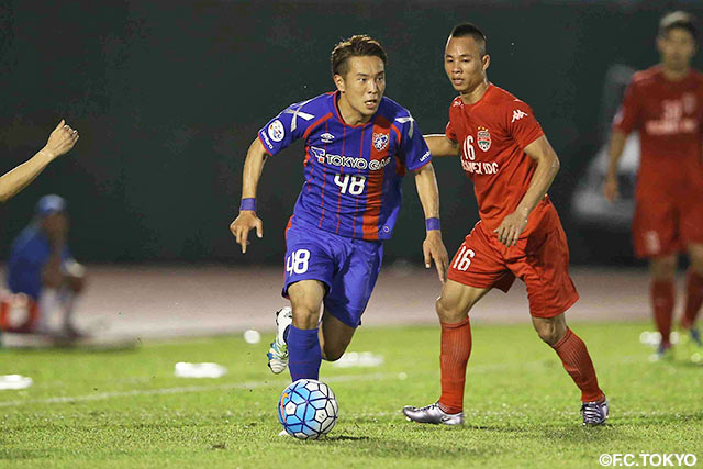 先発フル出場で先制点の起点となった水沼 宏太（FC東京）【ＡＣＬ GS MD6 ビンズオンvsFC東京】