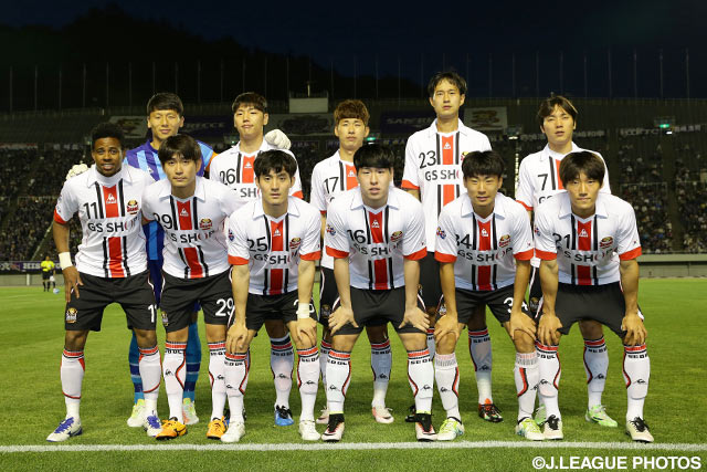 FCソウルのスターティングメンバー【ＡＣＬ GS MD6 広島vsFCソウル】