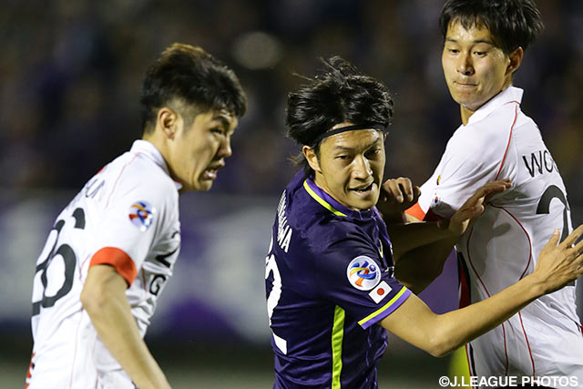 豪快なダイビングヘッドで追加点を押し込んだ皆川 佑介（広島）【ＡＣＬ GS MD6 広島vsFCソウル】