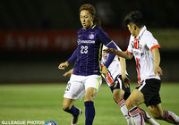 スリーバックの一角として奮闘した吉野 恭平【ＡＣＬ GS MD6 広島vsFCソウル】