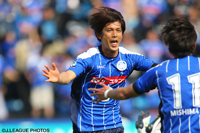 土壇場で萬代 宏樹が同点ゴールを決め、ドローに持ち込んだ水戸【明治安田Ｊ２ 第12節 水戸vs北九州】