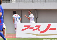 試合を決定づける3点目を決めた野村 直輝（横浜FC）【明治安田Ｊ２ 第12節 徳島vs横浜FC】