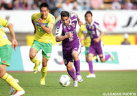 今季2度目の先発で先制点に絡んだエスクデロ 競飛王（京都）【明治安田Ｊ２ 第12節 京都vs千葉】