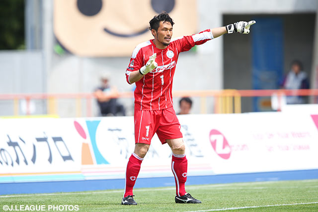 史上初のＪ２通算550試合出場達成を達成した本間 幸司（水戸）【明治安田Ｊ２ 第12節 水戸vs北九州】