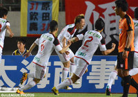 交代出場で値千金の決勝点を決めた金子 昌広（金沢）【明治安田Ｊ２ 第12節 山口vs金沢】