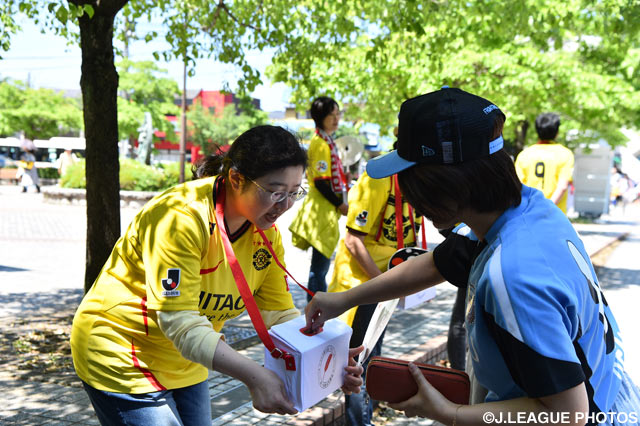 柏＠柏（2016年5月8日）【熊本地震災害に対する義援金募金】