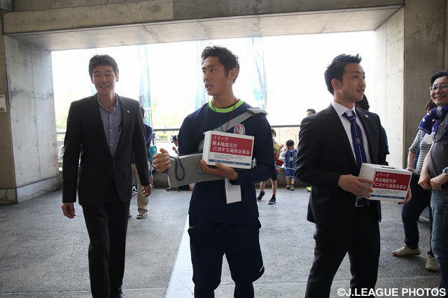 富山＠富山（2016年5月8日）【熊本地震災害に対する義援金募金】