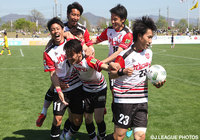 牛之濵 拓（#6）と谷口 堅三（#11）のゴールで逆転した盛岡【明治安田Ｊ３ 第8節 盛岡vs鹿児島】