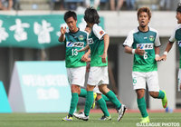 試合終盤の貴重な同点ゴールでチームを救った坂井 洋平（相模原）【明治安田Ｊ３ 第8節 相模原vs秋田】