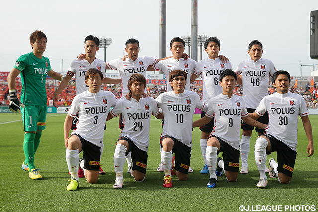 浦和のスターティングメンバー【明治安田Ｊ１ 1st 第11節 大宮vs浦和】