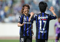 2ゴールで勝利に貢献した小川 直毅（Ｇ大23）【明治安田Ｊ３ 第8節 Ｇ大23vs藤枝】