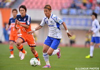 決定的なヘディングシュートを放つなどゴールに迫った宇佐美 貴史（Ｇ大阪）【明治安田Ｊ１ 1st 第11節 新潟vsＧ大阪】