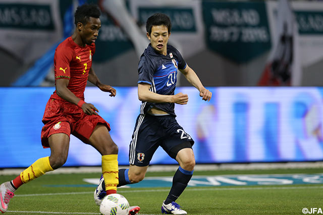 先発出場した伊東 幸敏（鹿島）【U-23日本代表vsガーナ代表】