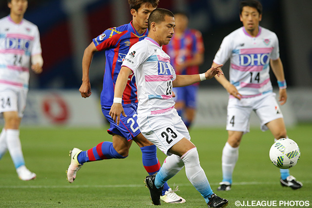 豊富な運動量で90分間左サイドをアップダウンし続けた吉田 豊（鳥栖）【明治安田Ｊ１ 1st 第12節 FC東京vs鳥栖】