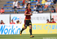 開幕戦以来となるゴールで同点とした水永 翔馬（金沢）【明治安田Ｊ２ 第13節 金沢vs東京Ｖ】