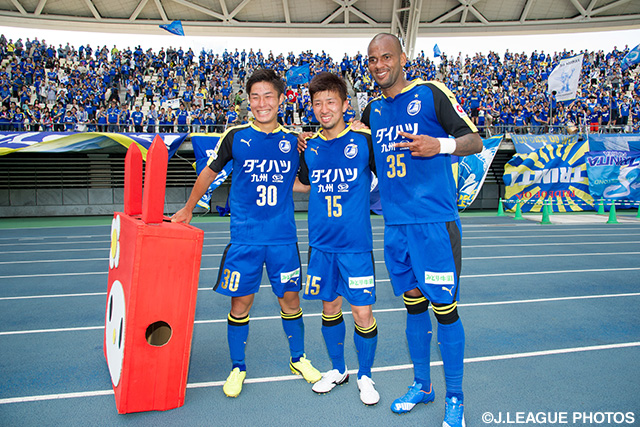 チームを５試合ぶりの勝利に導いた吉平 翼、ダニエル、清本 拓己【明治安田Ｊ３ 第9節 大分vsＦ東23】