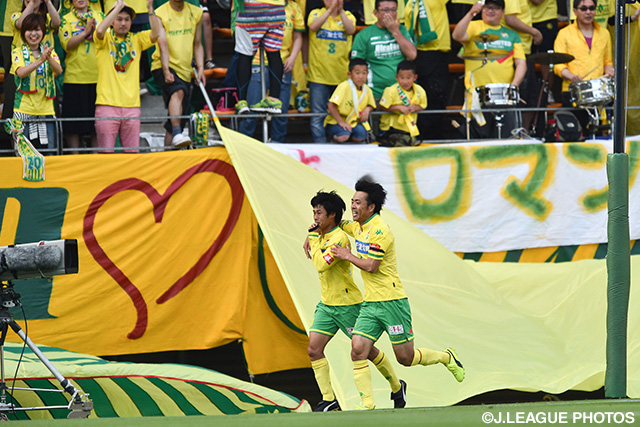 後半に２ゴールを決めた町田 也真人（千葉）【明治安田Ｊ２ 第13節 千葉vs熊本】