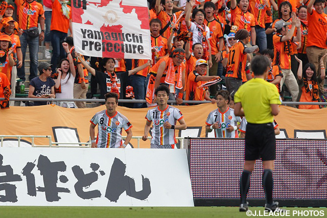 後半に２ゴールを決めて勝利に導いた鳥養 祐矢（山口）【明治安田Ｊ２ 第13節 Ｃ大阪vs山口】