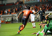 86分に同点ゴールを決めた塩沢 勝吾（長野）【明治安田Ｊ３ 第9節 長野vs福島】