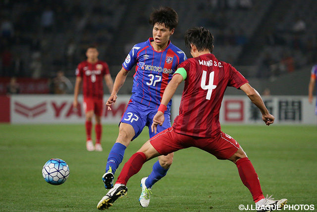 右サイドバックで奮闘した橋本 拳人（FC東京）【ＡＣＬ ラウンド16 第1戦 FC東京vs上海上港】