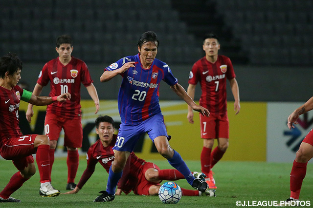 90分間前線で体を張った前田 遼一（FC東京）【ＡＣＬ ラウンド16 第1戦 FC東京vs上海上港】