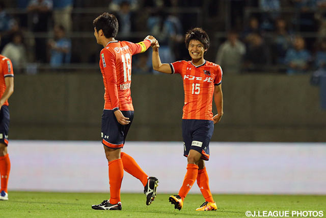 25分に大山 啓輔の今季初得点で先制した大宮【ＹＮＣ GS 第5節 大宮vs磐田】
