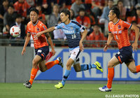 果敢なシュートで同点ゴールを狙った齊藤 和樹（磐田）【ＹＮＣ GS 第5節 大宮vs磐田】