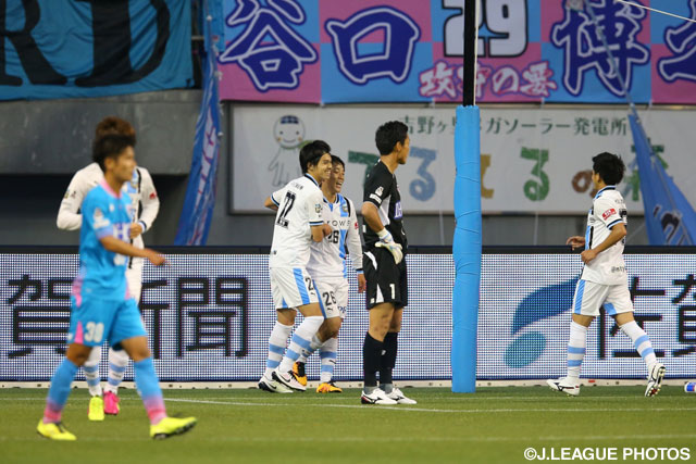 オウンゴールで先制した川崎Ｆ【ＹＮＣ GS 第5節 鳥栖vs川崎Ｆ】