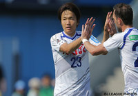 稲垣 祥の今季3点目で1点を返した甲府【明治安田Ｊ１ 1st 第13節 磐田vs甲府】