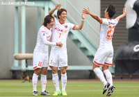 74分に今季初得点となる先制点を決めた江坂 任（大宮）【明治安田Ｊ１ 1st 第13節 鳥栖vs大宮】