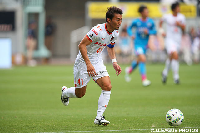 攻撃陣を牽引し勝利に貢献した家長 昭博（大宮）【明治安田Ｊ１ 1st 第13節 鳥栖vs大宮】