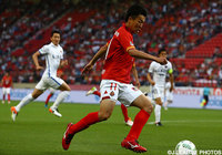 快速を飛ばす永井 謙佑（名古屋）【明治安田Ｊ１ 1st 第13節 名古屋vs鹿島】