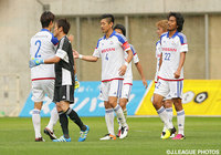 栗原 勇蔵（#4）の先制点を守り切って、6試合ぶりの勝利を挙げた横浜FM【明治安田Ｊ１ 1st 第13節 神戸vs横浜FM】