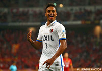 土壇場の劇的逆転ゴールで激戦に終止符を打ったカイオ（鹿島）【明治安田Ｊ１ 1st 第13節 名古屋vs鹿島】