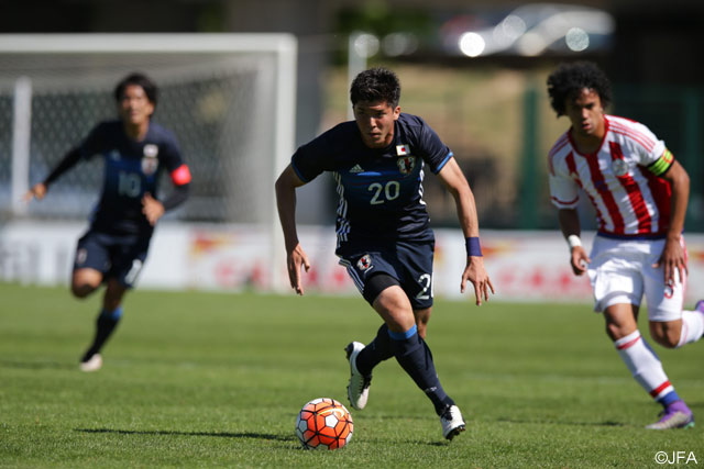 浅野と2トップを組んだ富樫（横浜FM）は52分まで出場【トゥーロン国際大会 vsU-21パラグアイ代表】