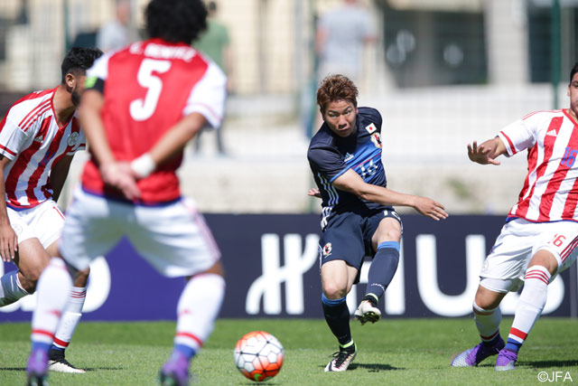 浅野（広島）のゴールで1度は追い付いたＵ-23日本代表【トゥーロン国際大会 vsU-21パラグアイ代表】