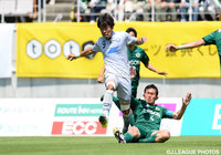 3本のシュートを放ち、松本ゴールに迫った鈴木 孝司（町田）【明治安田Ｊ２ 第14節 松本vs町田】