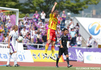 原一樹の3試合連続ゴールで先制した北九州【明治安田Ｊ２ 第14節 北九州vs京都】