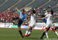 途中出場でゴールを狙うも、無得点に終わったミゲル（讃岐）【明治安田Ｊ２ 第14節 讃岐vs札幌】