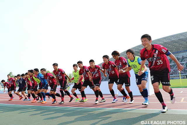 岡山の劇的な逆転勝利で歓喜に沸いたＣスタ【明治安田Ｊ２ 第14節 岡山vs愛媛】