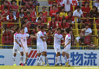 81分に均衡を破った三島 康平（水戸）【明治安田Ｊ２ 第14節 熊本vs水戸】