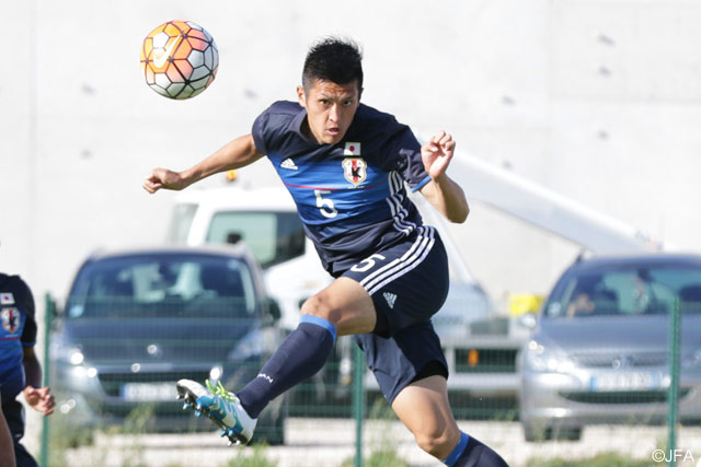 第1戦に続いてフル出場した植田（鹿島）【トゥーロン国際大会 vsU-20ポルトガル代表】