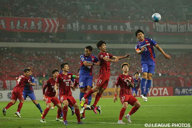 幾度となく上海の攻撃を跳ね返したFC東京のディフェンス陣【ＡＣＬ ラウンド16 第2戦 上海上港vsFC東京】