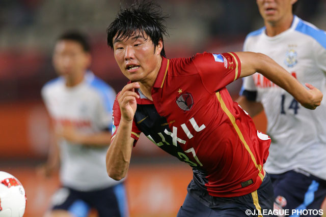 加入後初の先発フル出場を果たした垣田 裕暉（鹿島）【ＹＮＣ GS 第6節 鹿島vs磐田】