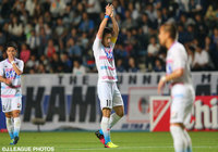 自ら得たPKを冷静に決め、先制点を挙げた豊田 陽平（鳥栖）【ＹＮＣ GS 第6節 福岡vs鳥栖】