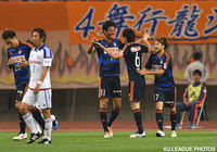 7分に指宿 洋史のゴールで幸先良く先制した新潟【ＹＮＣ GS 第6節 新潟vs横浜FM】